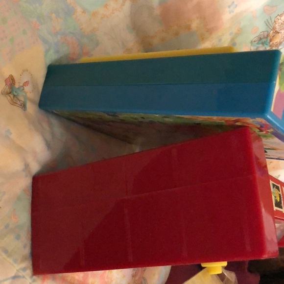 Vintage (2) Fisher-Price Music Box Teach Time Clock & Radio - Both WORK GREAT! - Picture 9 of 13